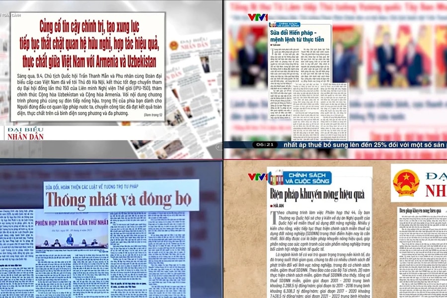 Tổng hợp Điểm báo VTV1 từ ngày 7 - 13.4.2025