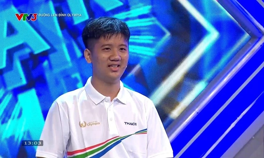 Nam sinh trường huyện Tiền Giang vào chung kết năm Đường lên đỉnh Olympia 2025 