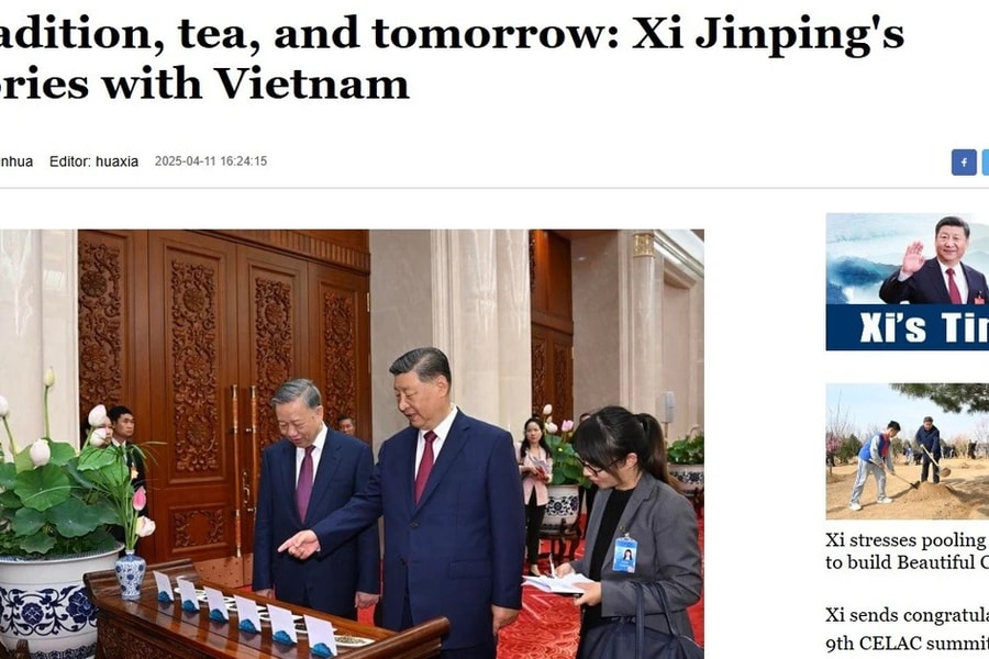 Truyền thống, trà đạo và tương lai: Những câu chuyện đặc sắc của Chủ tịch Tập Cận Bình với Việt Nam