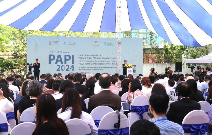 PAPI 2024: Người dân hài lòng hơn về hiệu quả quản trị và hành chính công