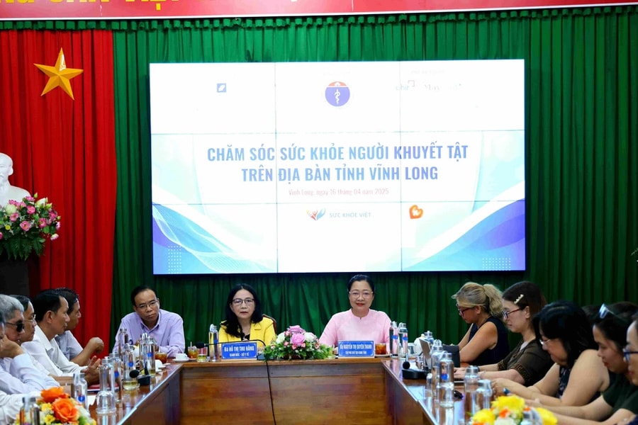 Vĩnh Long phát động Chương trình chăm sóc sức khỏe toàn diện cho người khuyết tật