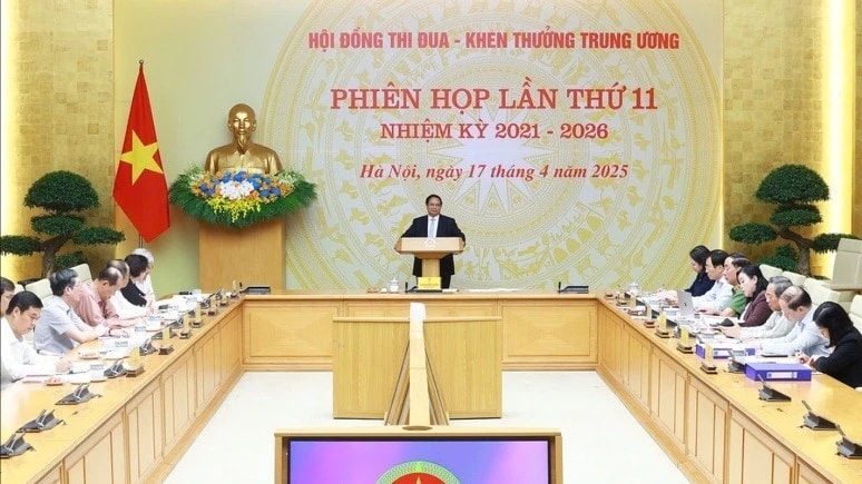 Thủ tướng Phạm Minh Chính chủ trì phiên họp lần thứ 11 Hội đồng Thi đua - Khen thưởng Trung ương