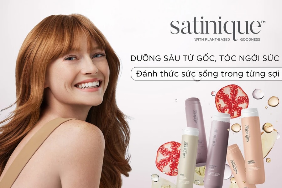 Amway Việt Nam ra mắt dòng sản phẩm chăm sóc tóc Satinique mới 