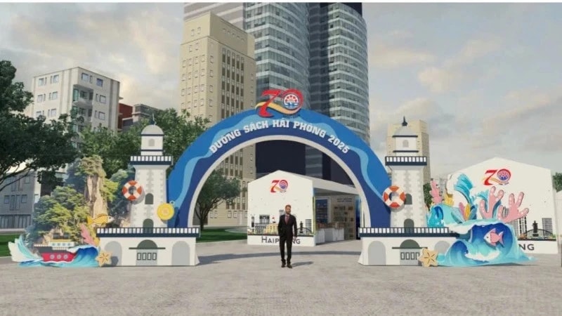 Lần đầu tiên tổ chức Đường sách Hải Phòng