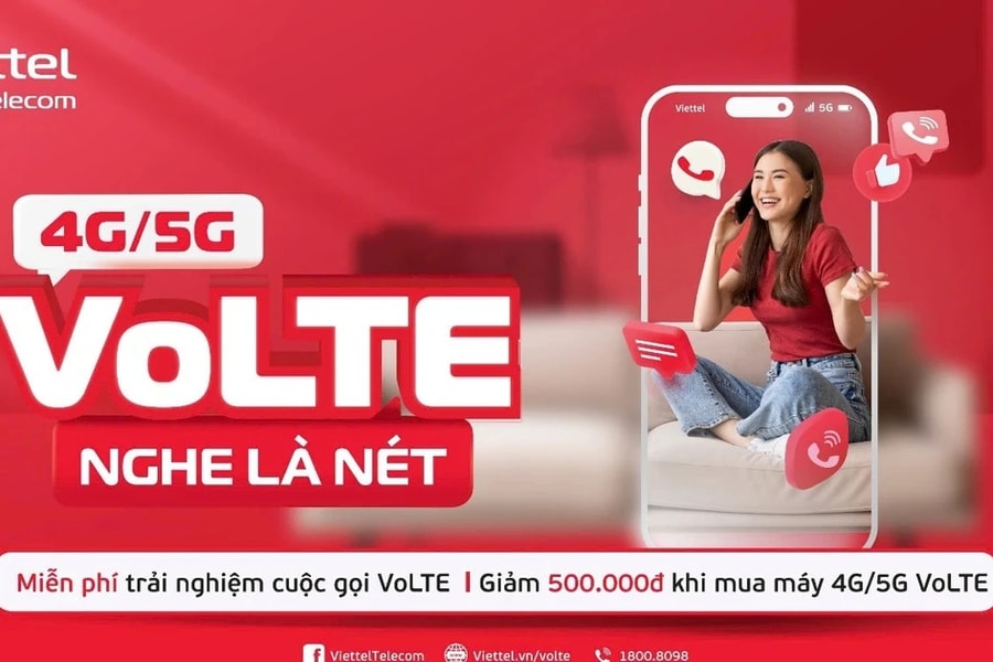 Viettel miễn phí 7 ngày trải nghiệm cuộc gọi chất lượng cao VoLTE