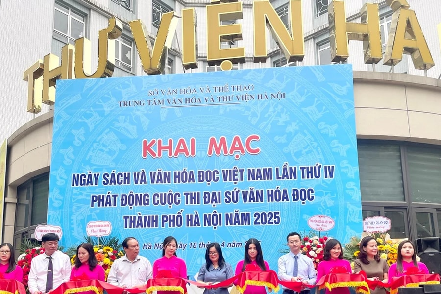 Tôn vinh giá trị của sách và văn hóa đọc