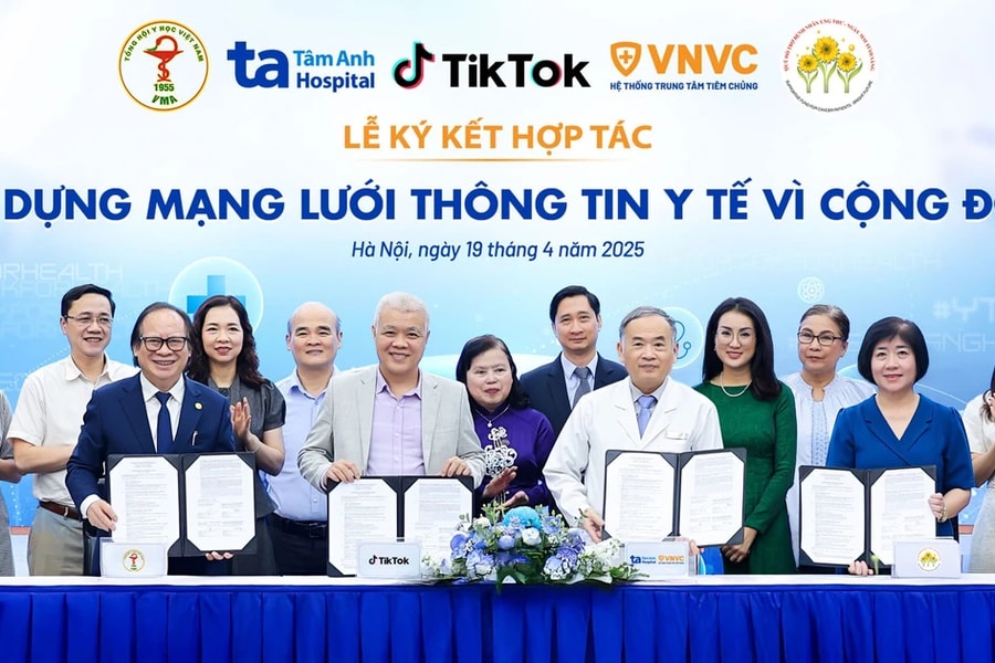BVĐK Tâm Anh, VNVC xây dựng mạng lưới thông tin y tế vì cộng đồng trên TikTok