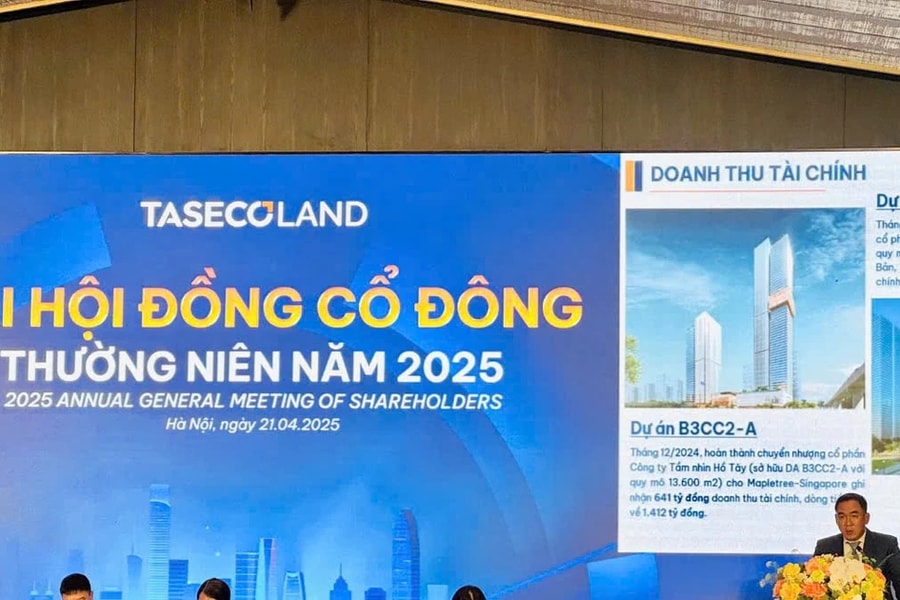 Đại hội cổ đông Taseco Land năm 2025: Đặt nền móng cho chu kỳ tăng trưởng mới