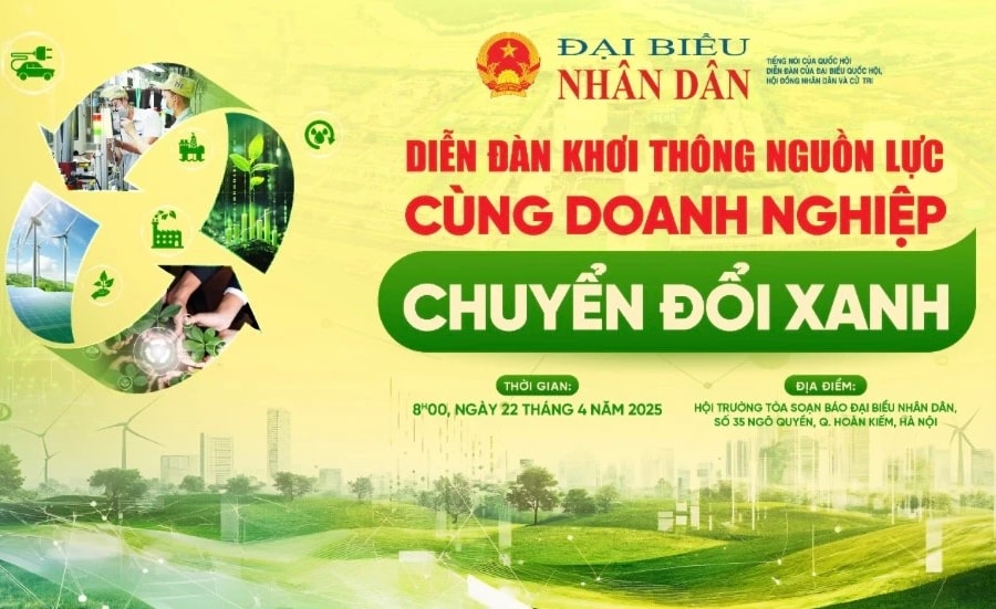 Diễn đàn Khơi thông nguồn lực cùng doanh nghiệp chuyển đổi xanh