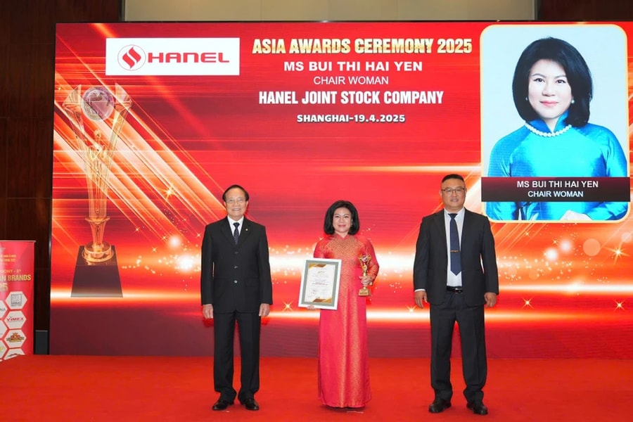 Hanel và Chủ tịch Hanel được vinh danh tại Diễn đàn Hợp tác kinh tế châu Á 2025