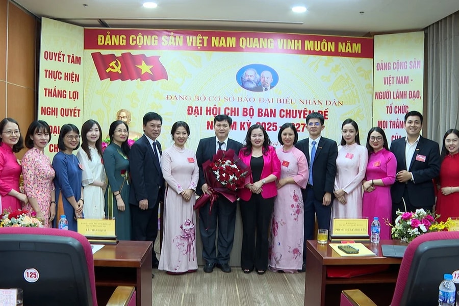 Ban Chuyên đề, Báo Đại biểu Nhân dân đại hội Chi bộ nhiệm kỳ 2025 - 2027