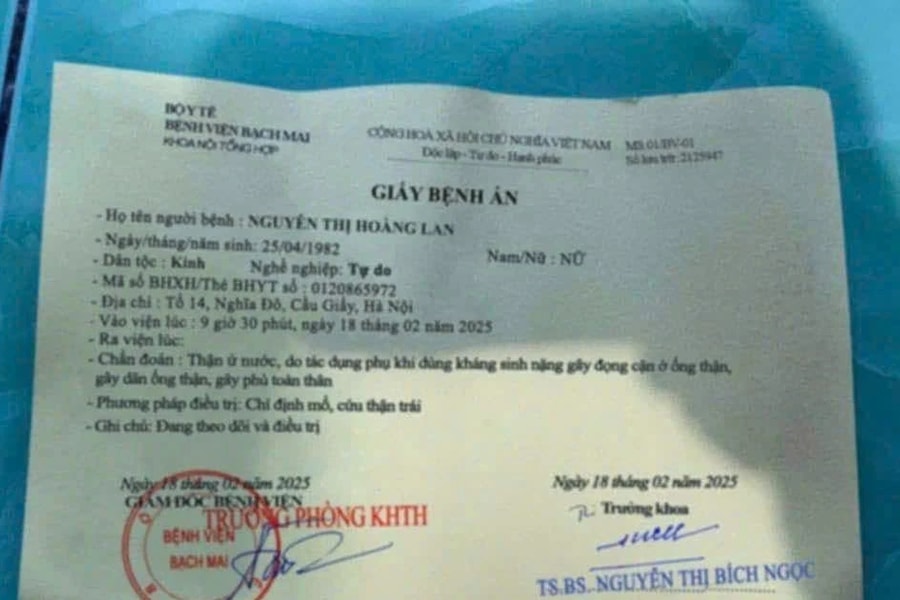 Bệnh viện Bạch Mai cảnh báo tình trạng sử dụng giấy tờ, con dấu giả mạo để kêu gọi từ thiện