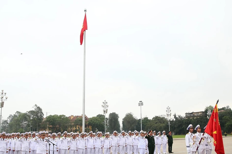 Quân chủng Hải quân tổ chức Lễ Báo công dâng Bác