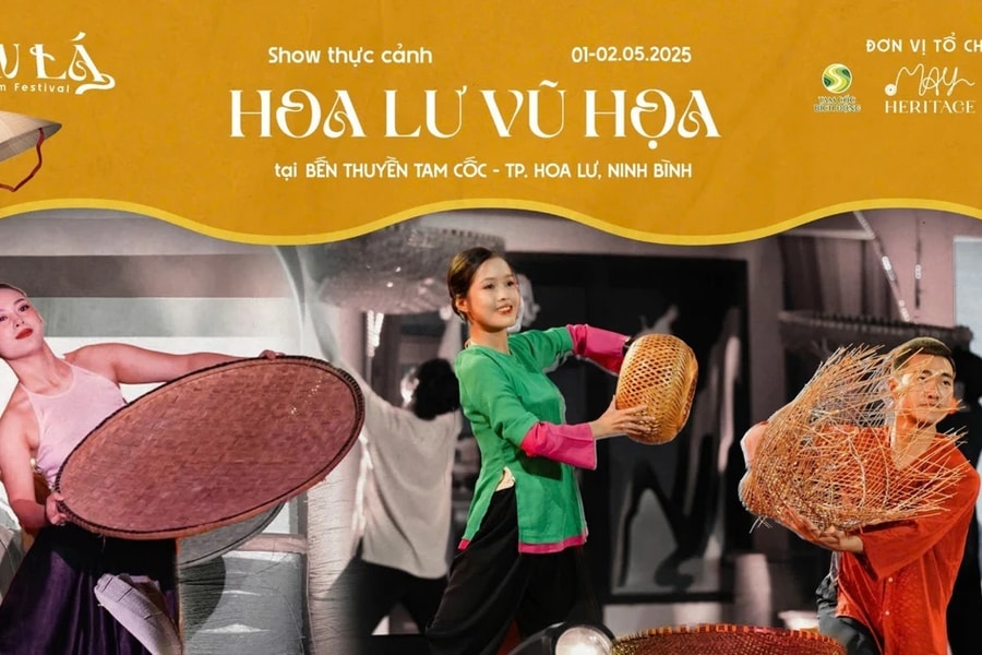 Trải nghiệm nghệ thuật trên di sản tại Ninh Bình dịp lễ 30.4