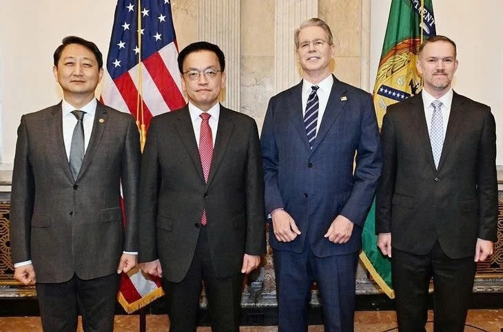 Hàn Quốc và Mỹ nhất trí tìm kiếm gói thuế quan mới trước tháng 7