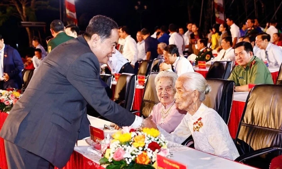 Chủ tịch Quốc hội Trần Thanh Mẫn dự Lễ kỷ niệm 50 năm ngày Giải phóng miền Nam, thống nhất đất nước tại Cần Thơ