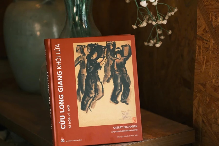 Cửu Long Giang khói lửa qua ký họa và thơ