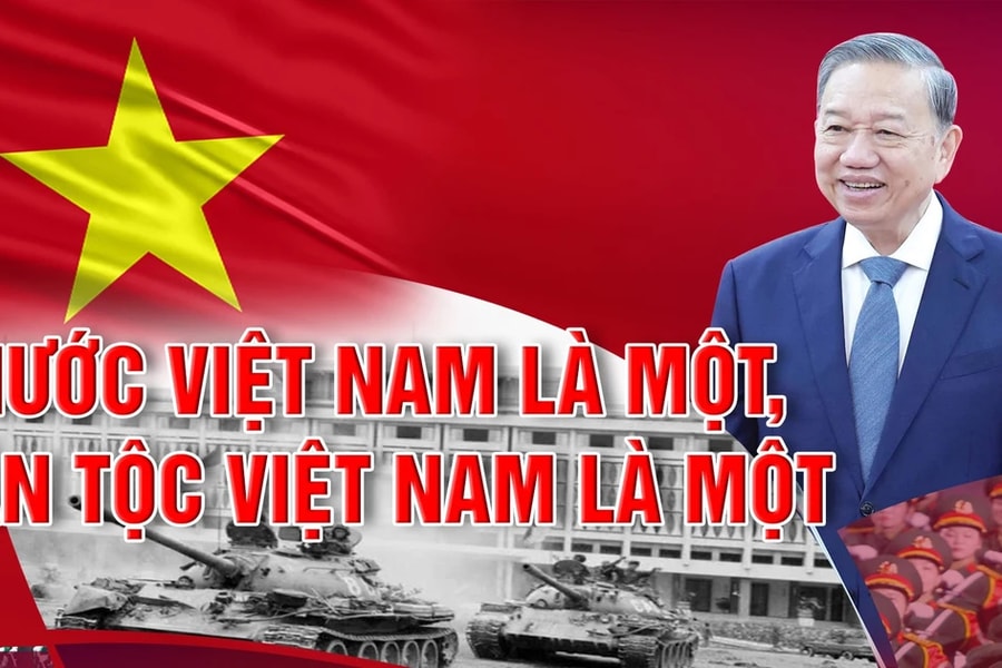 Nước Việt Nam là một, dân tộc Việt Nam là một