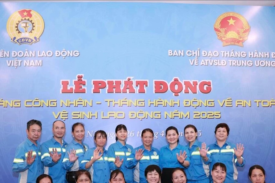 Phát động Tháng Công nhân - Tháng hành động về an toàn vệ sinh lao động năm 2025