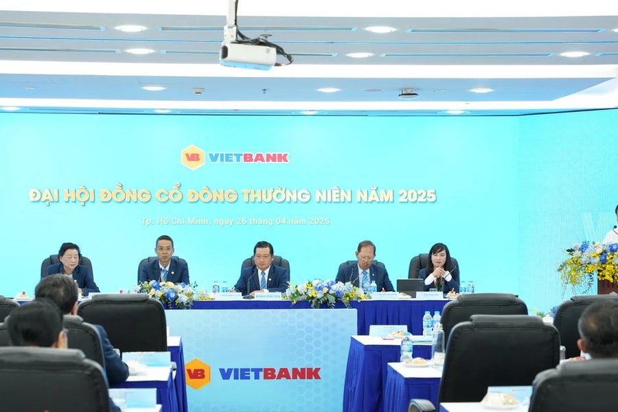 Vietbank đặt mục tiêu lợi nhuận tăng 55%, tăng vốn điều lệ lên 10.919 tỷ đồng trong năm 2025