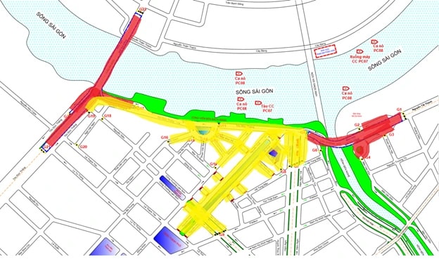 TP. Hồ Chí Minh: Cấm xe nhiều tuyến đường, không dừng xe trên cầu xem bắn pháo hoa