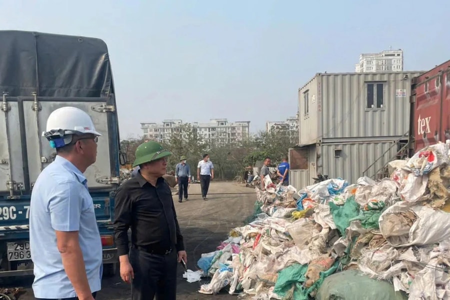 Quận Nam Từ Liêm, Hà Nội Siết chặt quản lý đất đai, trật tự xây dựng tại khu vực Dộc Khoai - Đằng Xung