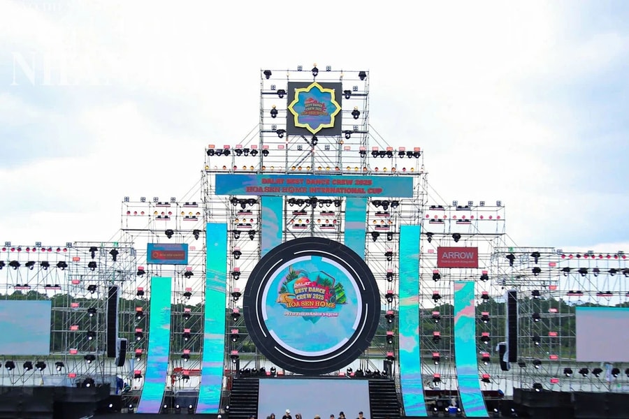 Sân khấu ấn tượng của Dalat Best Dance Crew 2025 lộ diện