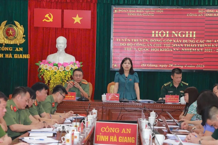 Hà Giang: Tăng cường tuyên truyền các dự án Luật do Bộ Công an chủ trì soạn thảo 