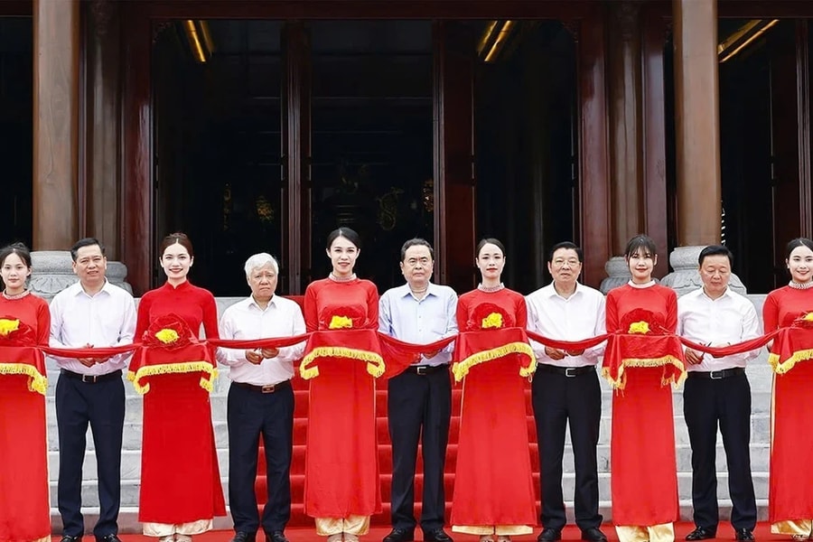 Chủ tịch Quốc hội Trần Thanh Mẫn dự Lễ khánh thành Khu lưu niệm Tổng Bí thư Lê Duẩn tại Quảng Trị