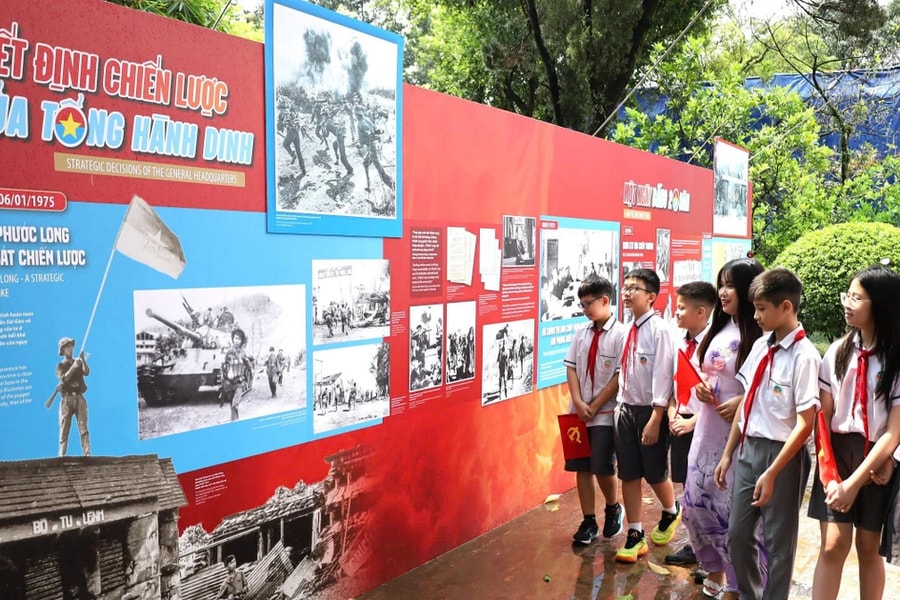 Tái hiện “Con đường thống nhất” tại Hoàng thành Thăng Long