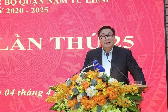 Hội nghị lần thứ 25 Ban Chấp hành Đảng bộ quận Nam Từ Liêm