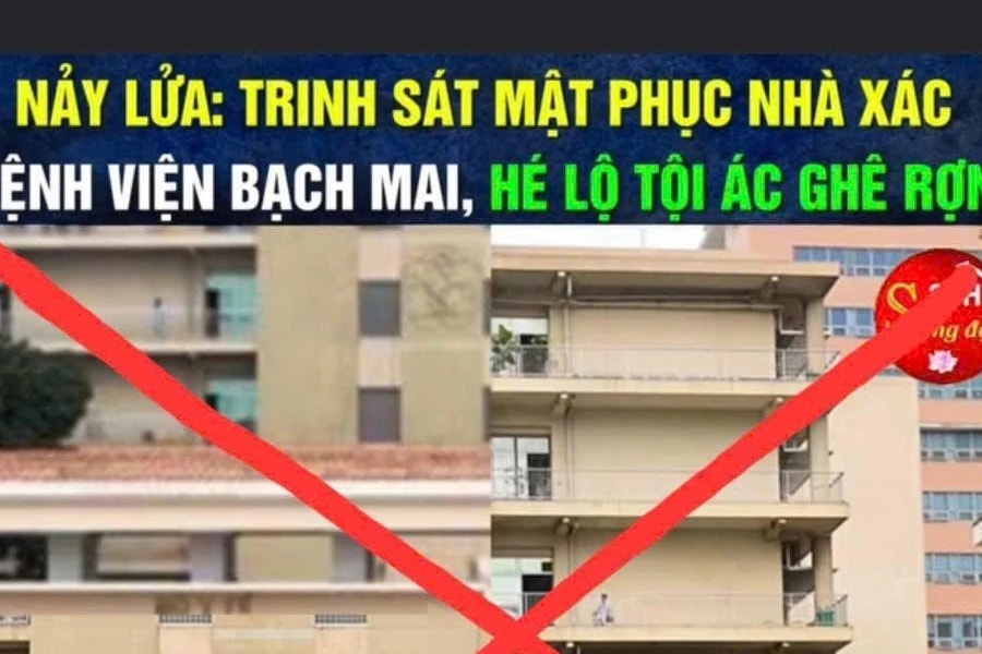 Bệnh viện Bạch Mai cảnh báo trước thông tin sai lệch về quản lý chất thải y tế