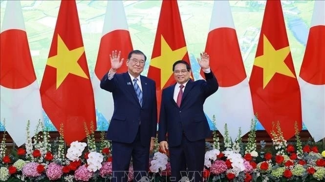 Thủ tướng Nhật Bản Ishiba Shigeru kết thúc tốt đẹp chuyến thăm chính thức Việt Nam