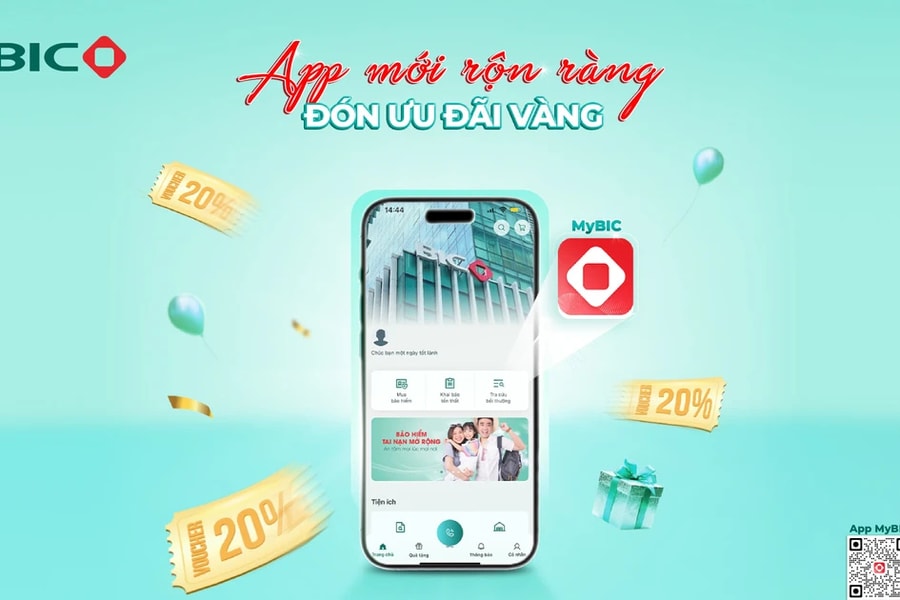BIC giảm 20% phí bảo hiểm nhân dịp ra mắt MyBIC