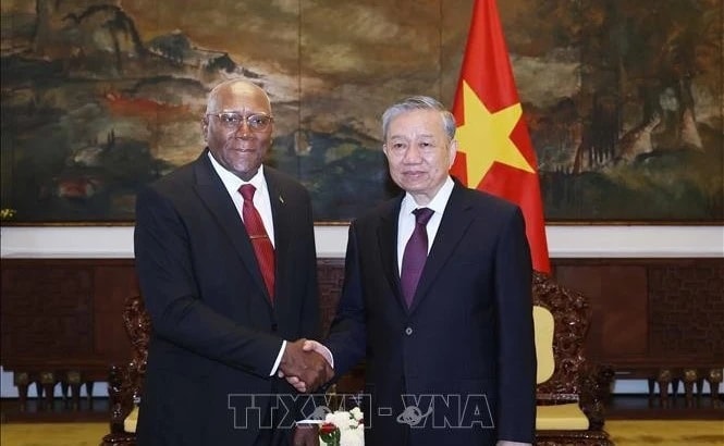 Tổng Bí thư Tô Lâm hội kiến Ủy viên Bộ Chính trị, Phó Chủ tịch nước Cuba