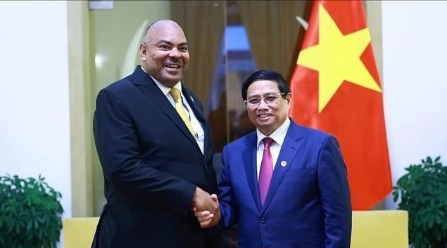 Thủ tướng Phạm Minh Chính tiếp Bộ trưởng Ngoại giao và hợp tác Đông Phi của Tanzania