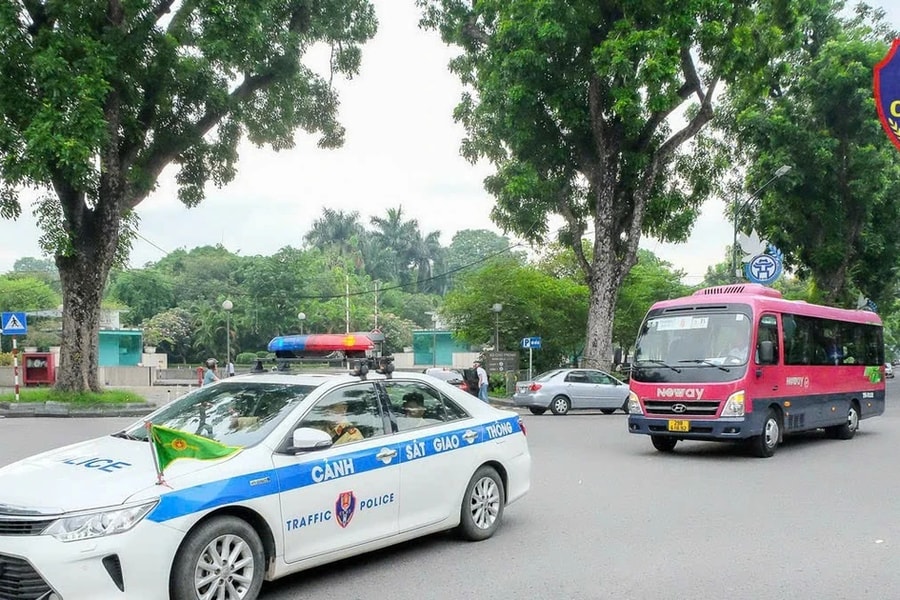 Triển khai Phương án bảo đảm trật tự, an toàn giao thông phục vụ Kỳ họp lần thứ 9 - Quốc hội khóa XV