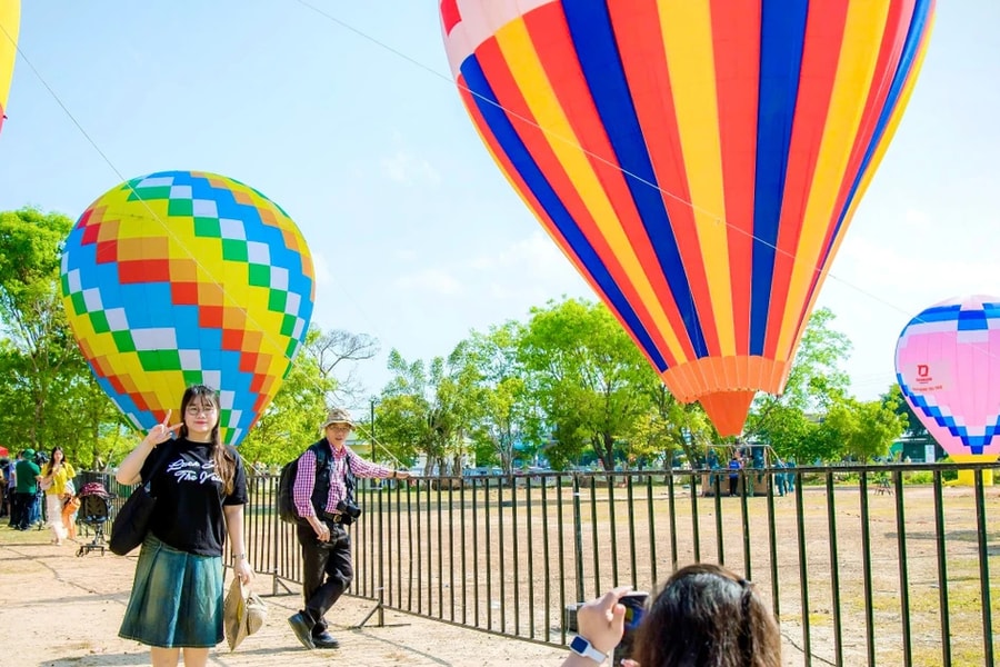 Sôi nổi Ngày hội Khinh khí cầu Đắk Lắk 2025
