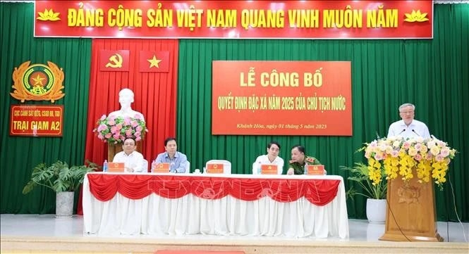 Tạo điều kiện để người được đặc xá nhanh chóng hòa nhập cộng đồng