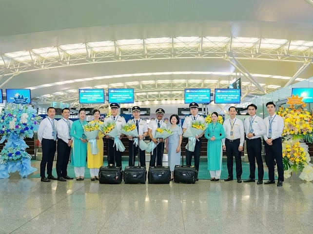 Vietnam Airlines chính thức khai trương đường bay thẳng Hà Nội – Bengaluru