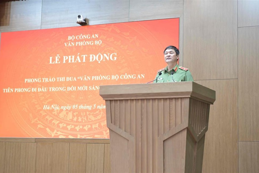 Văn phòng Bộ Công an tiên phong đi đầu đổi mới sáng tạo và chuyển đổi số