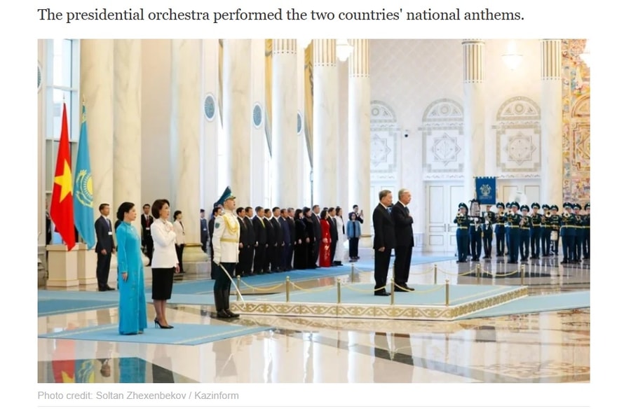 Nghị sĩ Kazakhstan: Tổng Bí thư của Việt Nam mang lại cho chuyến thăm "sức nặng đặc biệt"