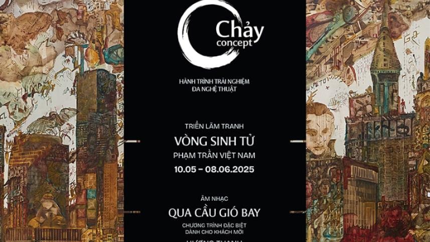 Chảy concept - Kết hợp độc đáo hội họa và âm nhạc