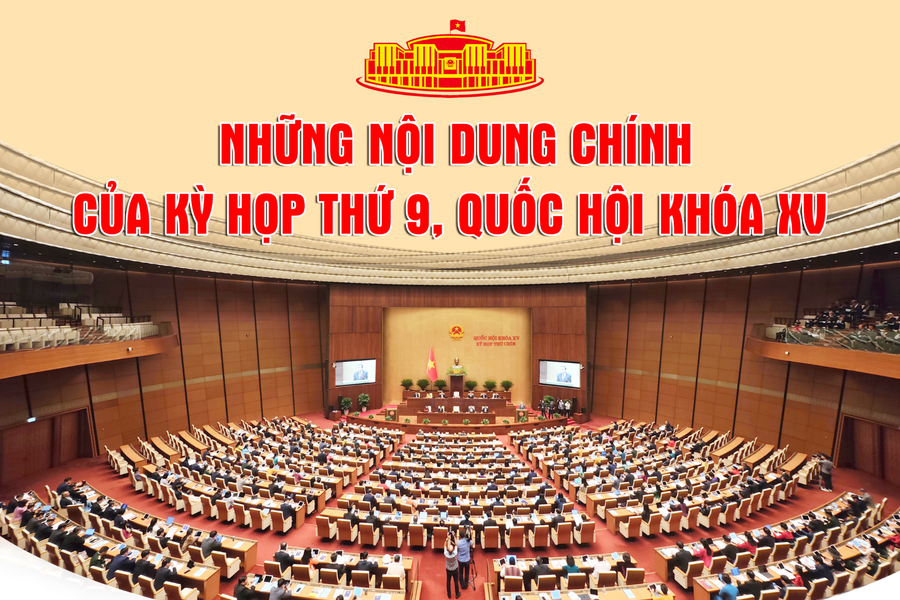 [INFORGRAPHIC] Những nội dung chính của Kỳ họp thứ Chín, Quốc hội Khóa XV