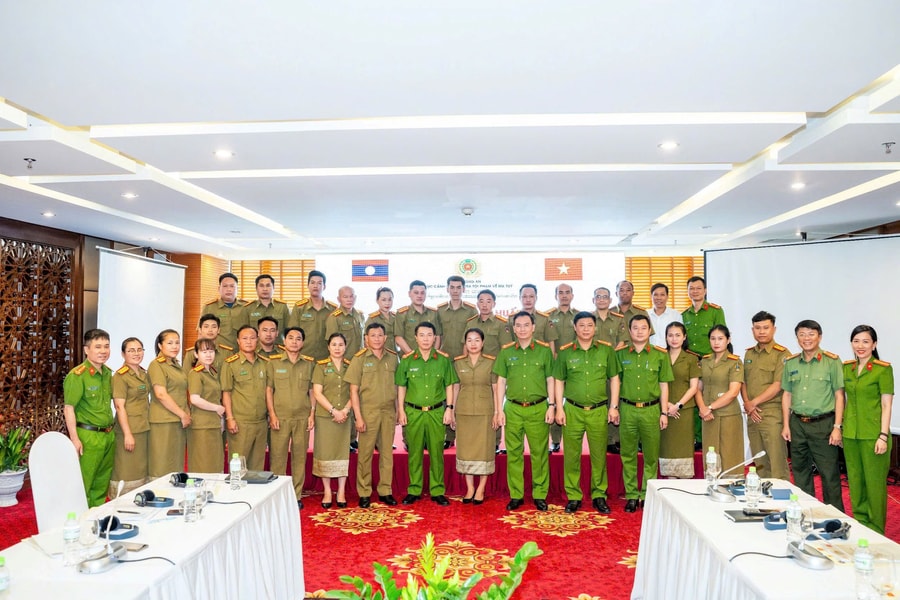 Bộ Công an Việt Nam chia sẻ kinh nghiệm về quản lý cai nghiện cho lực lượng chức năng Lào