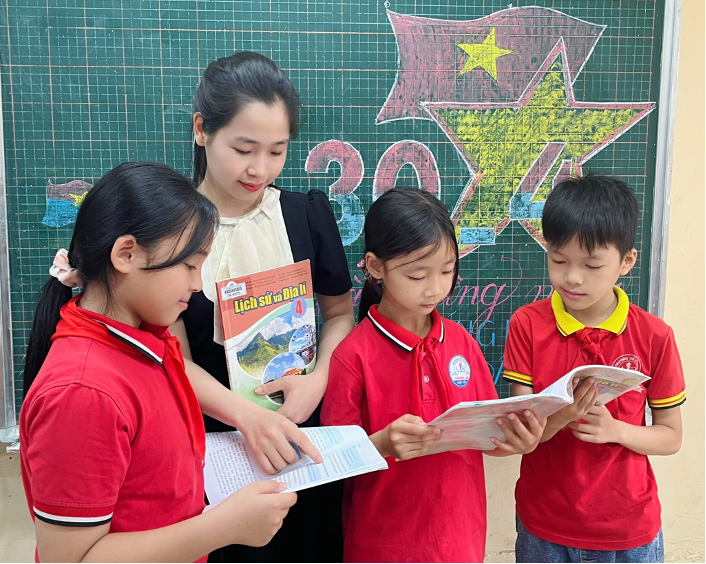 SGK Cánh Diều được đánh giá mang tinh thần đổi mới và sáng tạo vào từng bài giảng