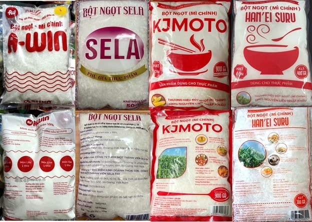 Hàng trăm tấn phụ gia, sản phẩm mì chính vi phạm chỉ dẫn tem mác: Cách phân biệt mì chính bị san chia, đóng gói lại