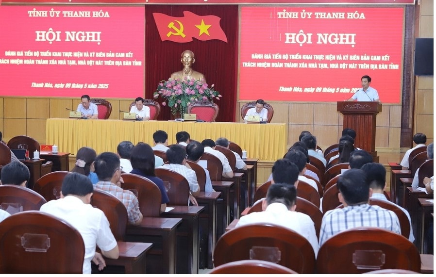 Thanh Hóa tổ chức ký cam kết trách nhiệm hoàn thành xóa nhà tạm, nhà dột nát trên địa bàn tỉnh