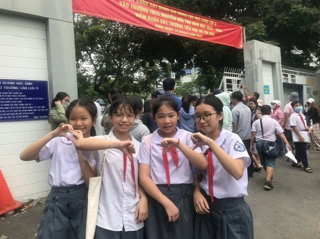 Lịch khảo sát vào lớp 6 tại 6 trường ở TP. Hồ Chí Minh