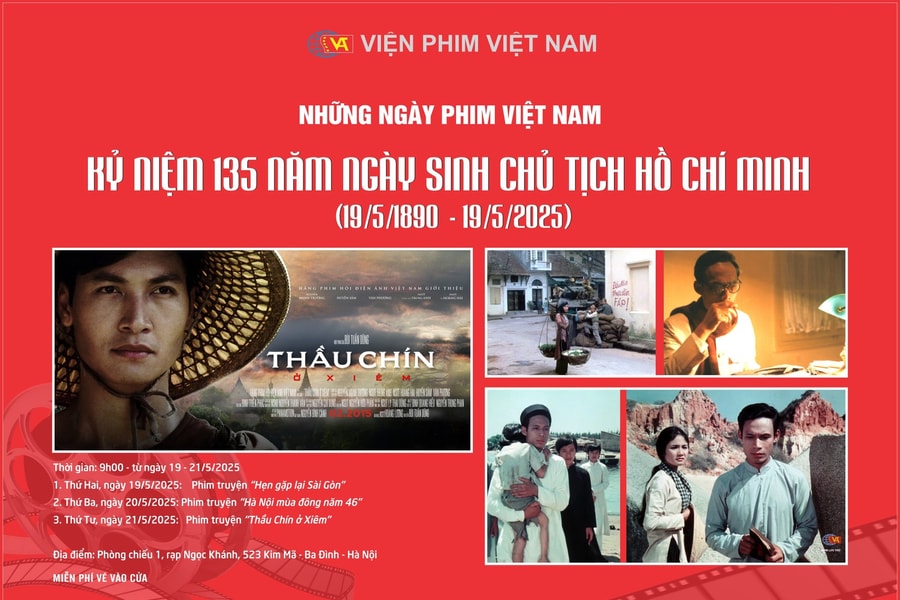 Chiếu miễn phí 3 phim truyện đặc sắc về Chủ tịch Hồ Chí Minh